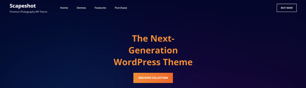 The demo page of ScapeShot