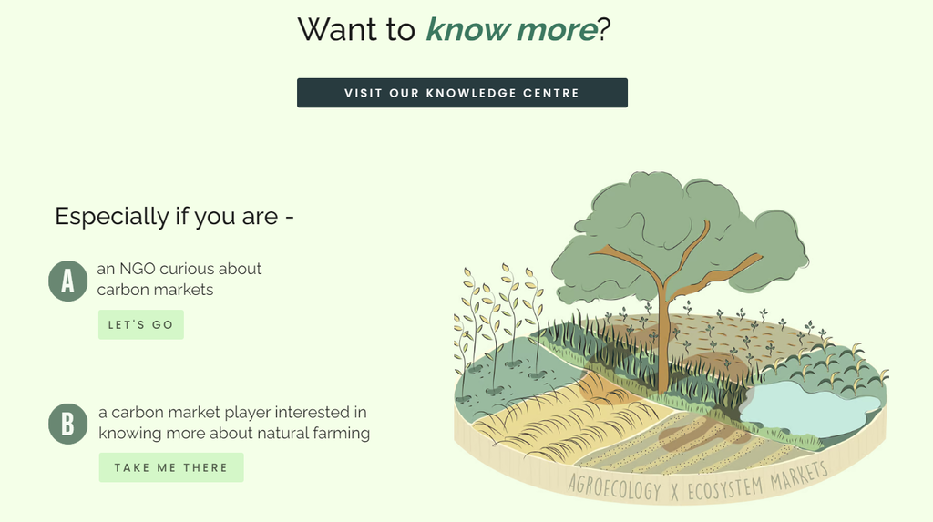 C-GEM's knowledge hub section on its homepage