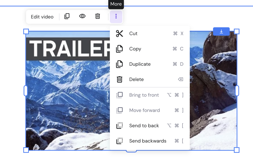 Extended toolbar settings
