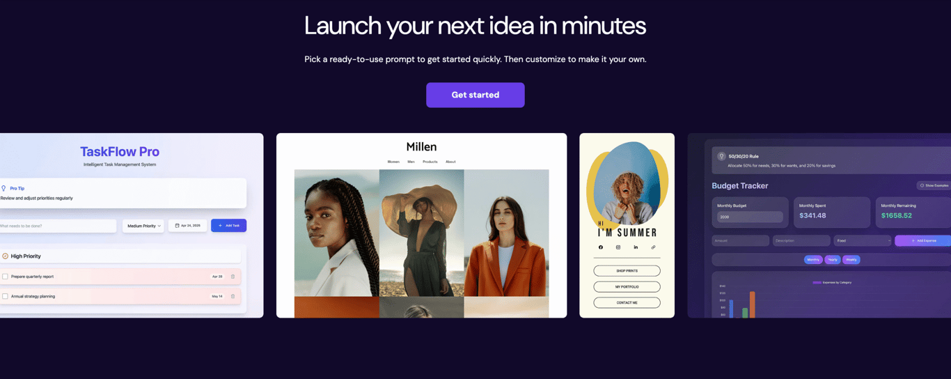 Hostinger AI website templates