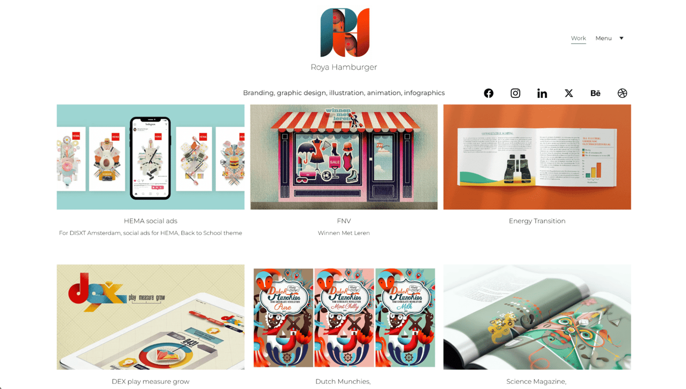 Roya Hamburger homepage