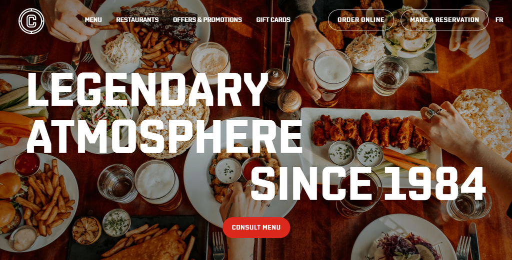 La Cage's homepage