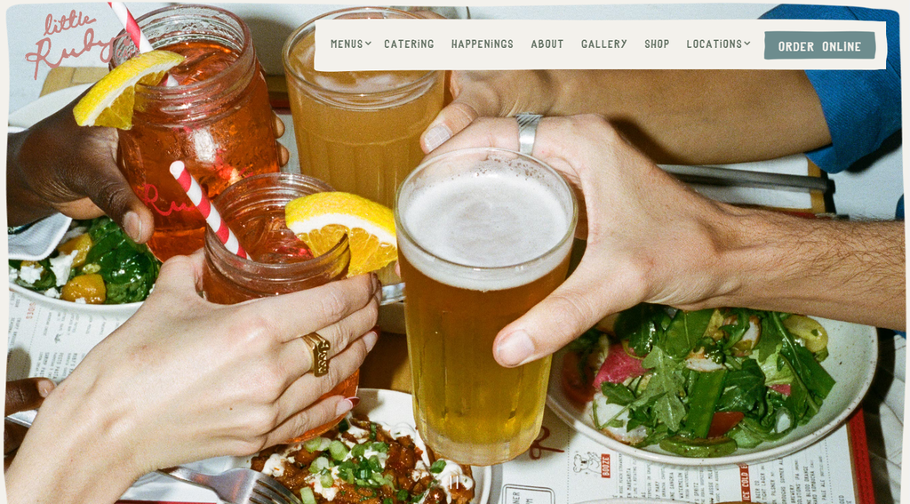 Little Ruby's Cafe's homepage