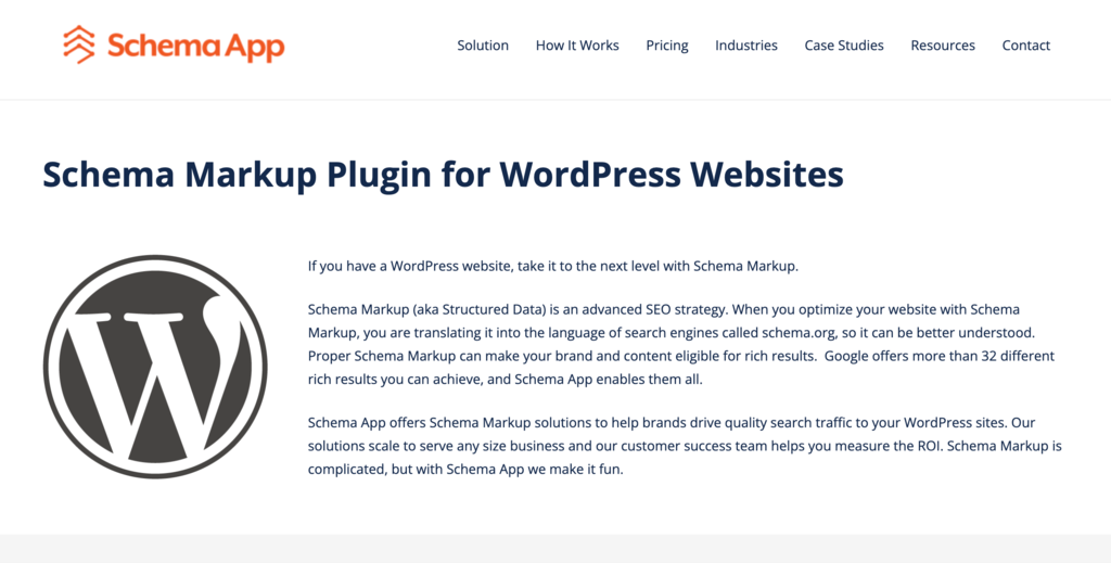 Schema App Structured Data plugin homepage