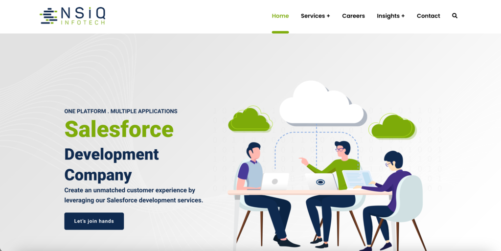 NSIQ Infotech information website