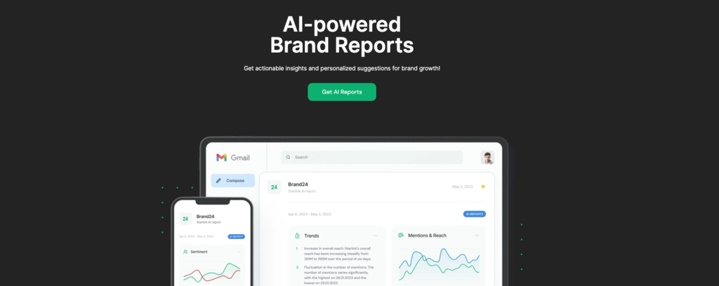 Brand24 startpagina