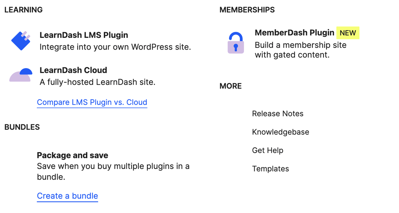 Tools you can use with LearnDash
