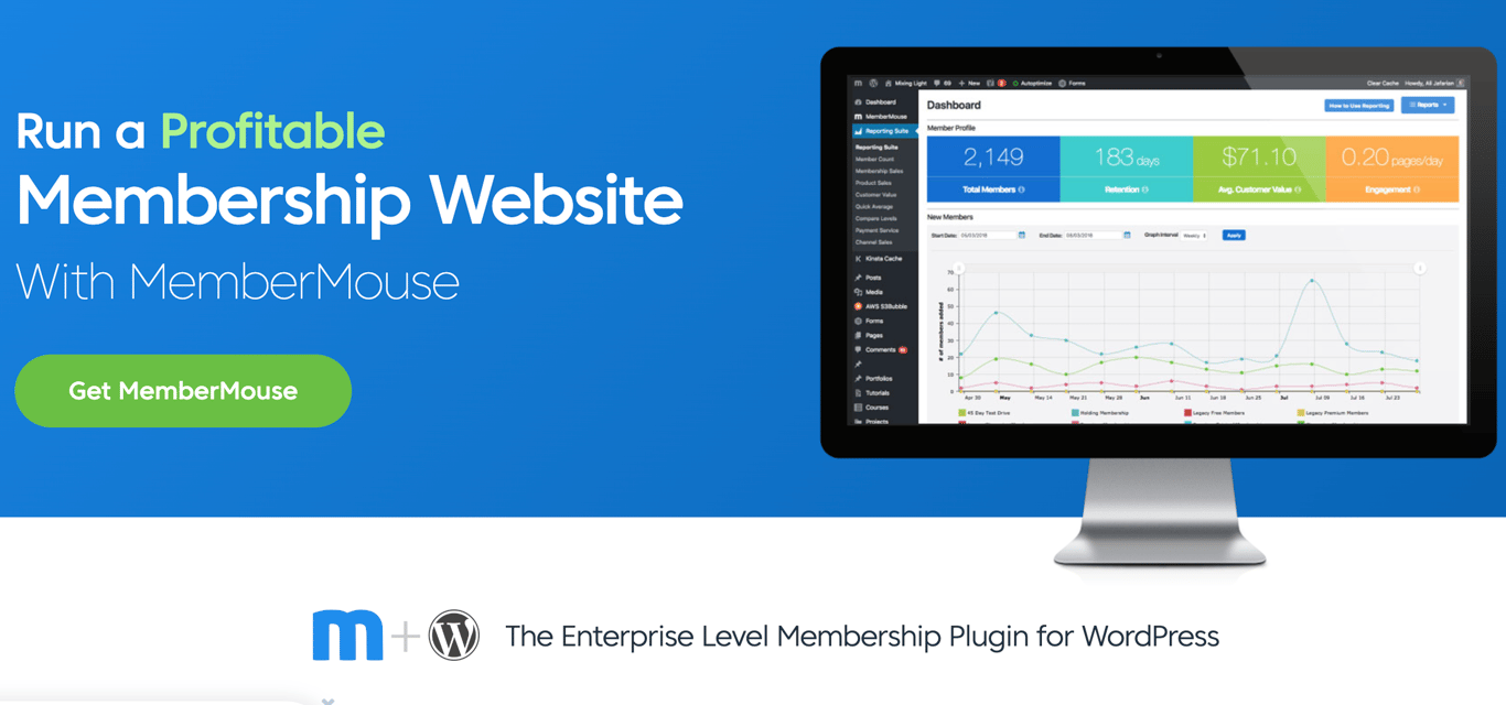 MemberMouse: a WordPress membership plugin for enterprise users