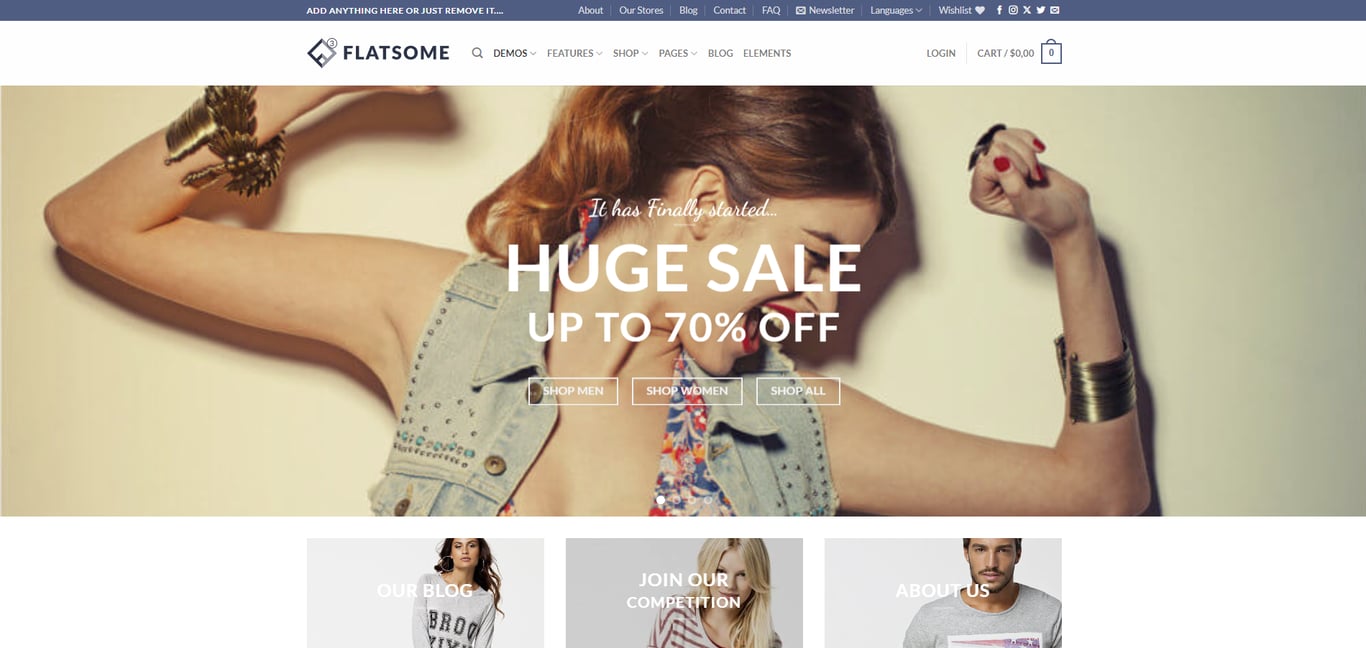 Flatsome demo page