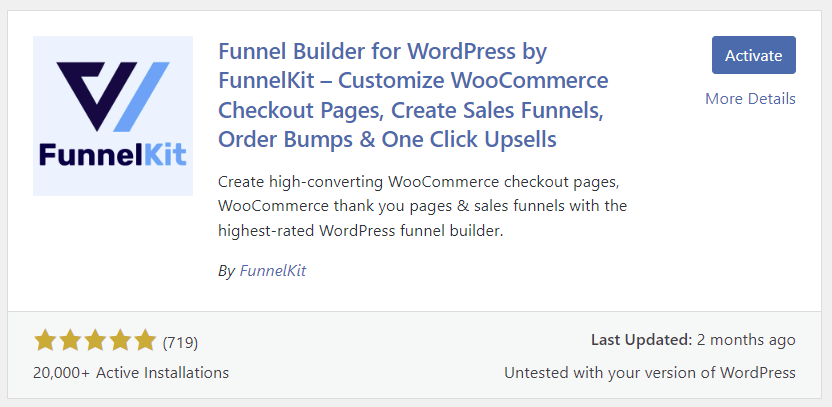 FunnelKit Builder WordPress plugin