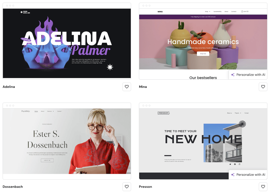 Hostinger responsive website templates