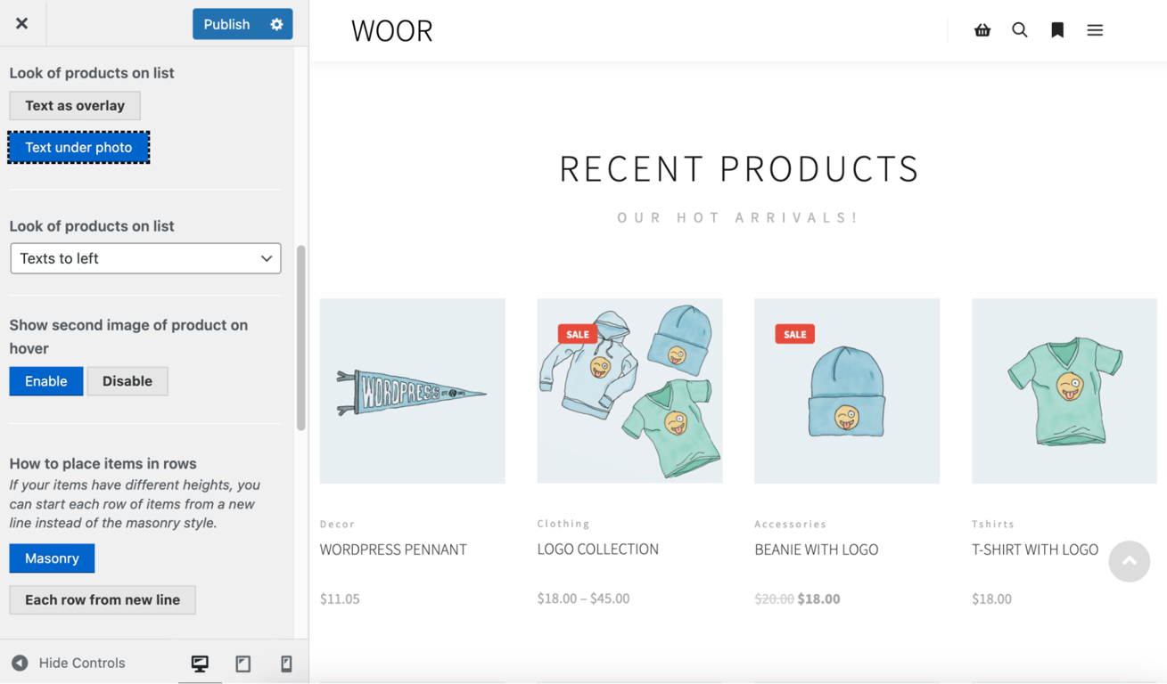 Customizing Rife Free in WordPress