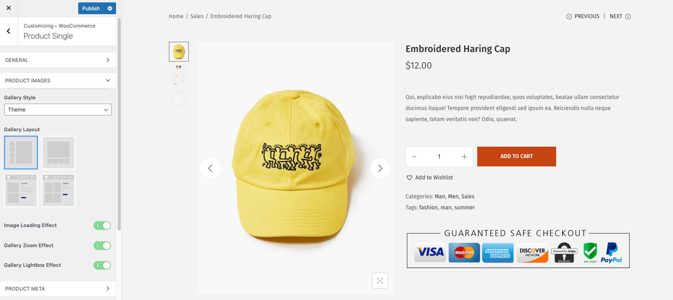 Customizing Woostify's product single page in WordPress