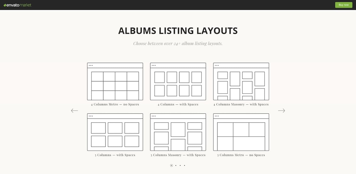 wiso photography layout options