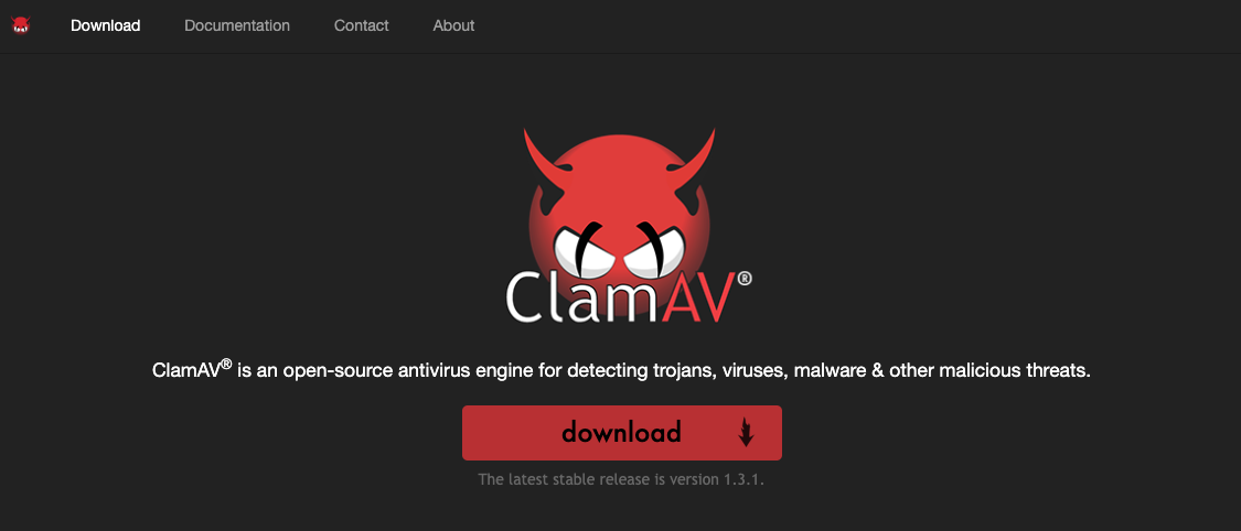 ClamAV homepage