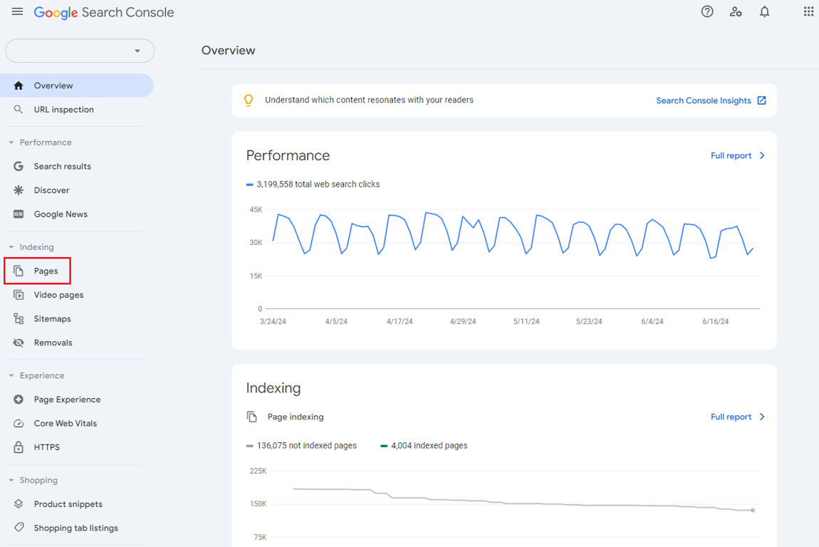 Detailed information of an error flagged by Ahrefs