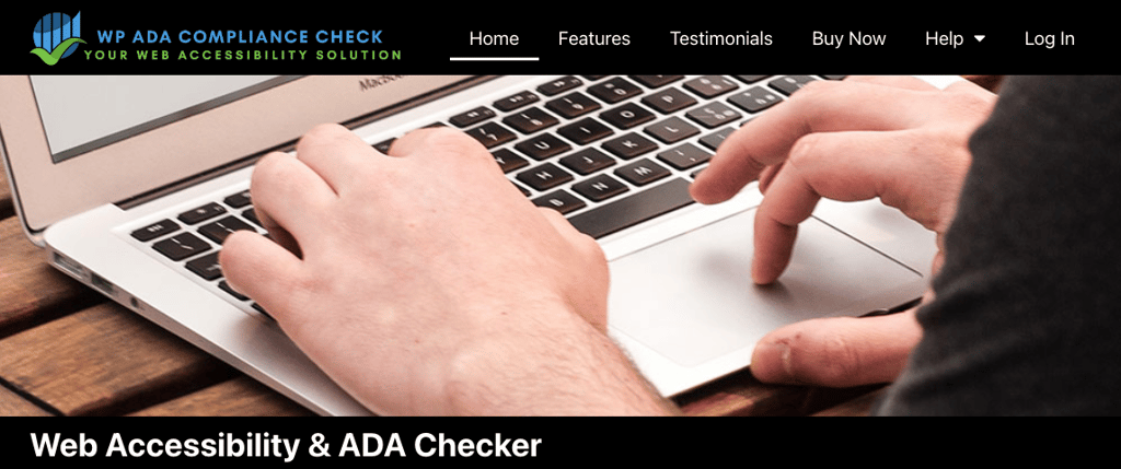 WP ADA Compliance Check plugin homepage