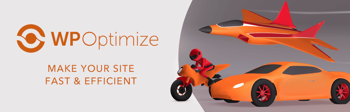 The WP-Optimize plugin banner