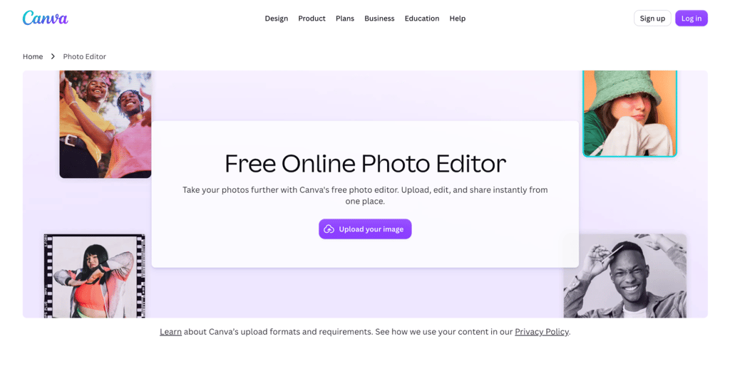 Canva Free Online Photo Editor