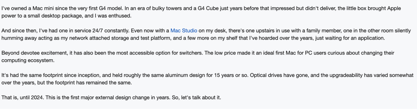 Product review example: Introduction