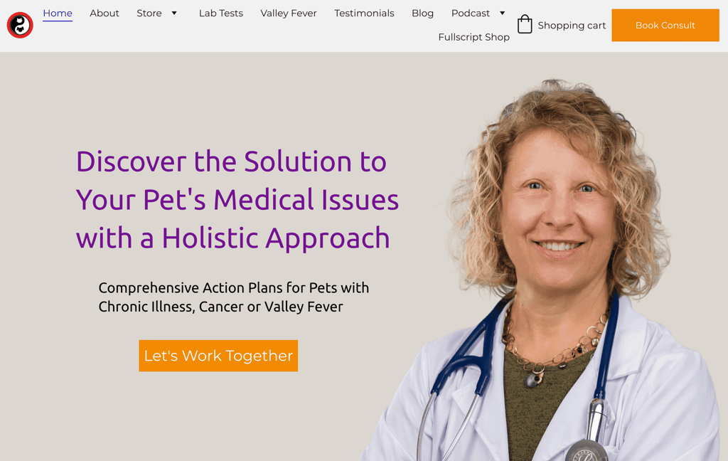 Homepage of Dr. Pamela Dragos
