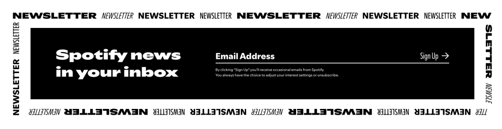 Spotify signup form