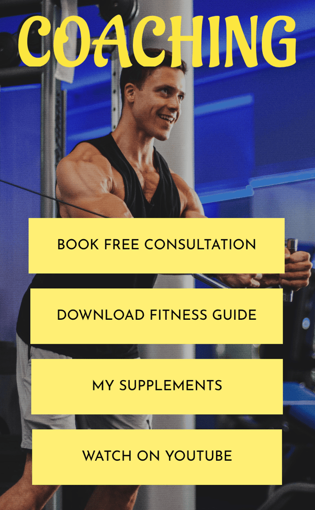 Link-in-bio voor een online coach