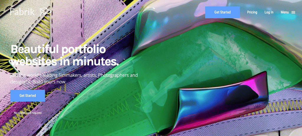 Fabrik landing page