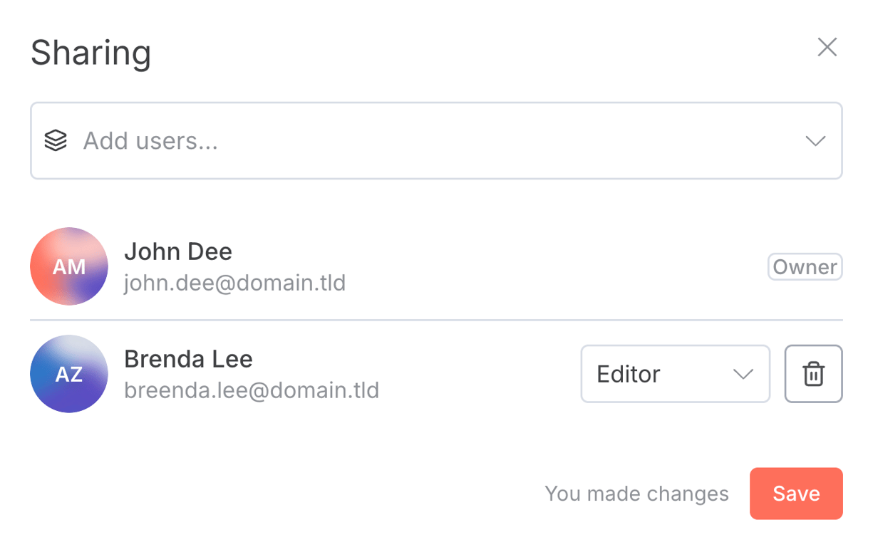 Assigning user roles and permissions in n8n.
