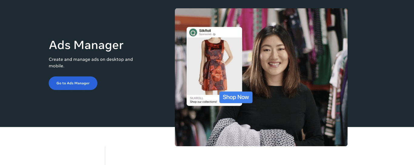 Meta Ads manager