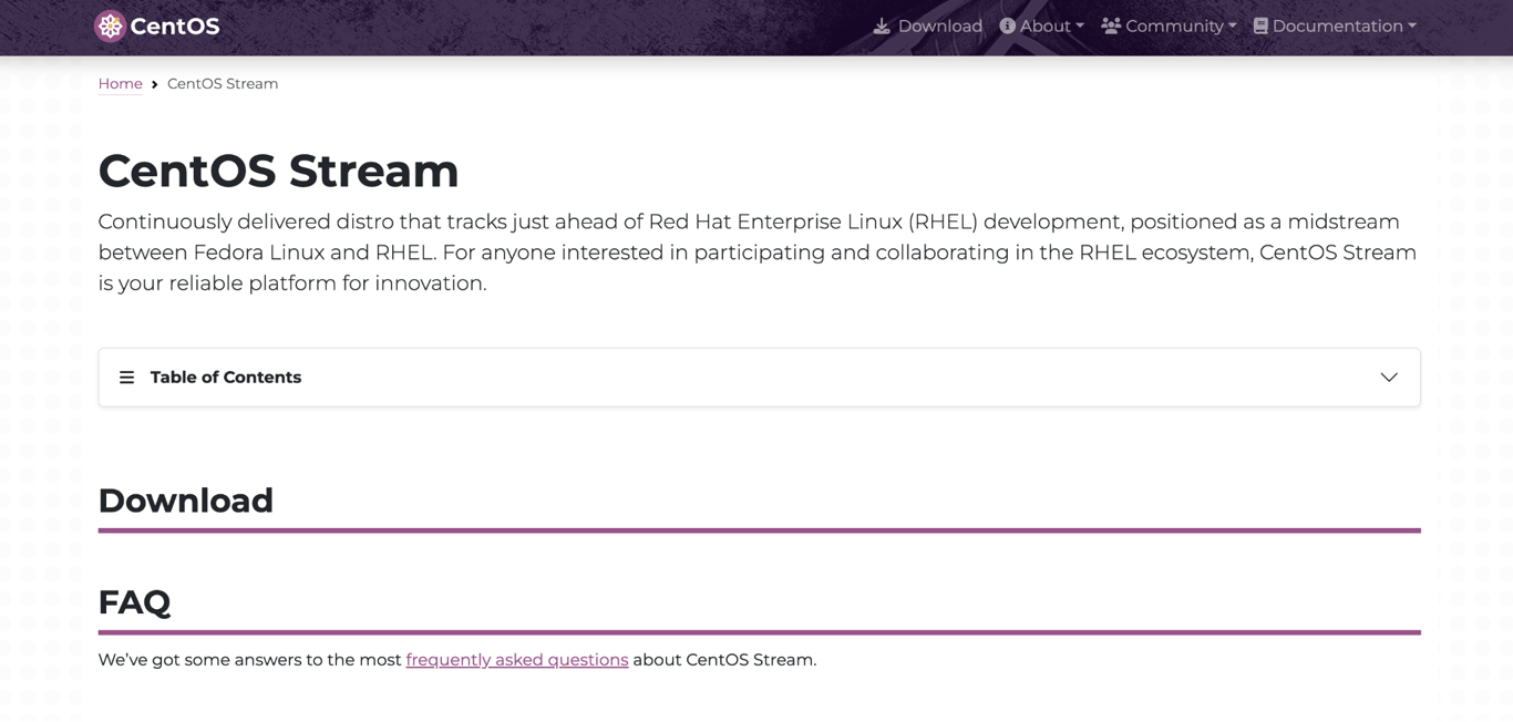 What is the best OS for Docker - CentOS Stream