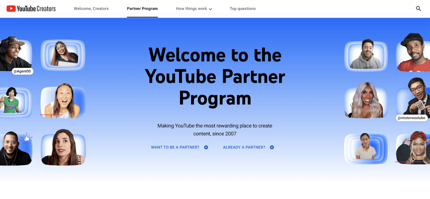 YouTube Partner Program