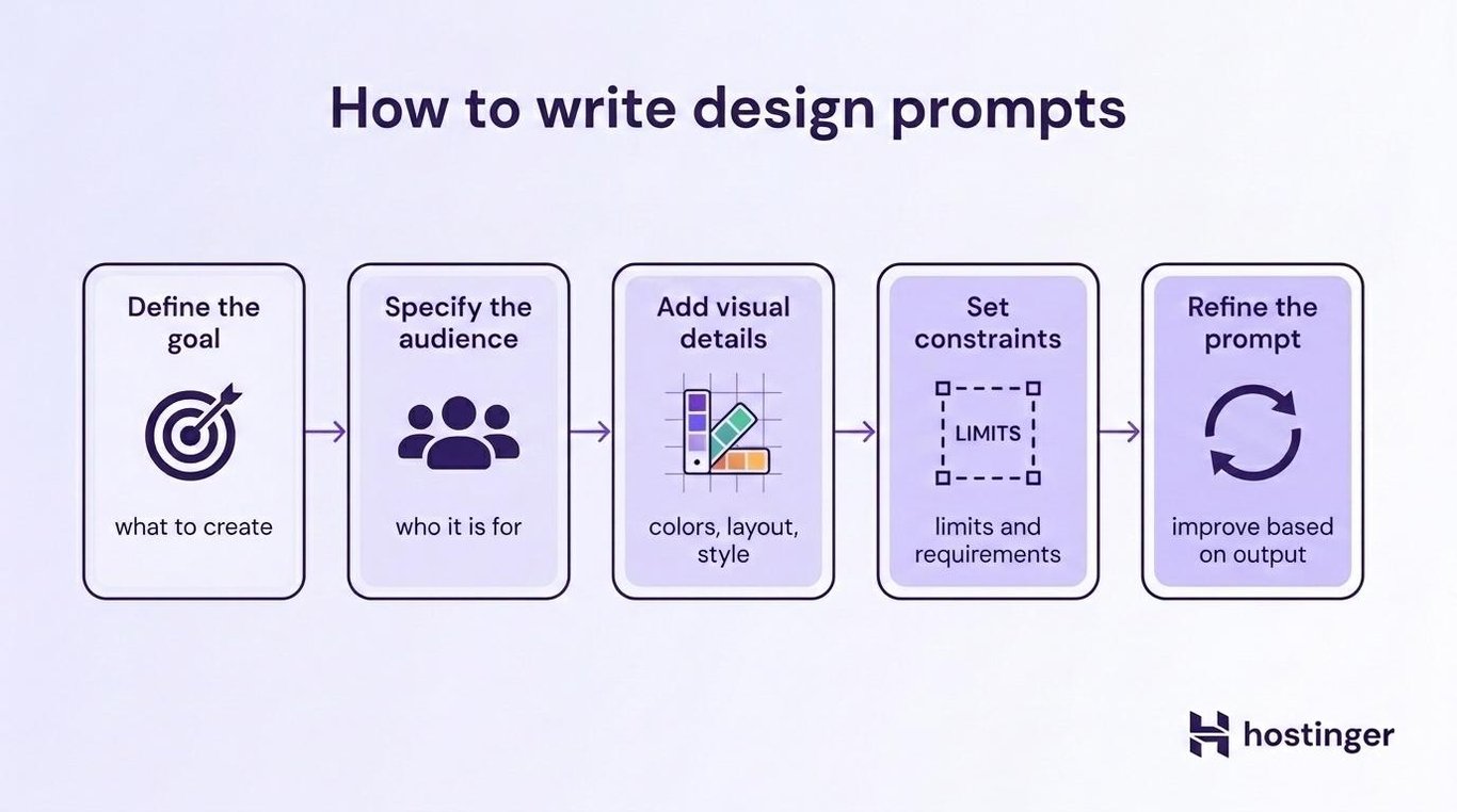 How to write design prompts