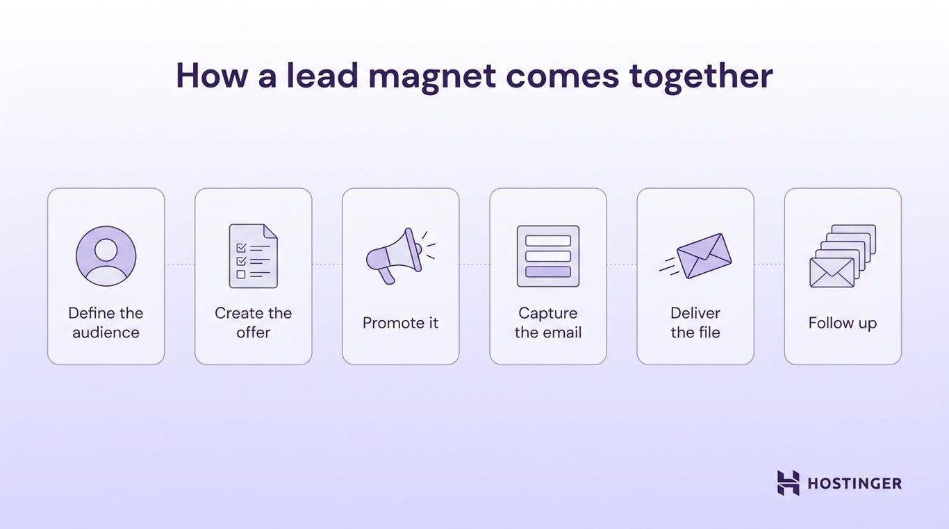 Six steps to creating an effective lead magnet