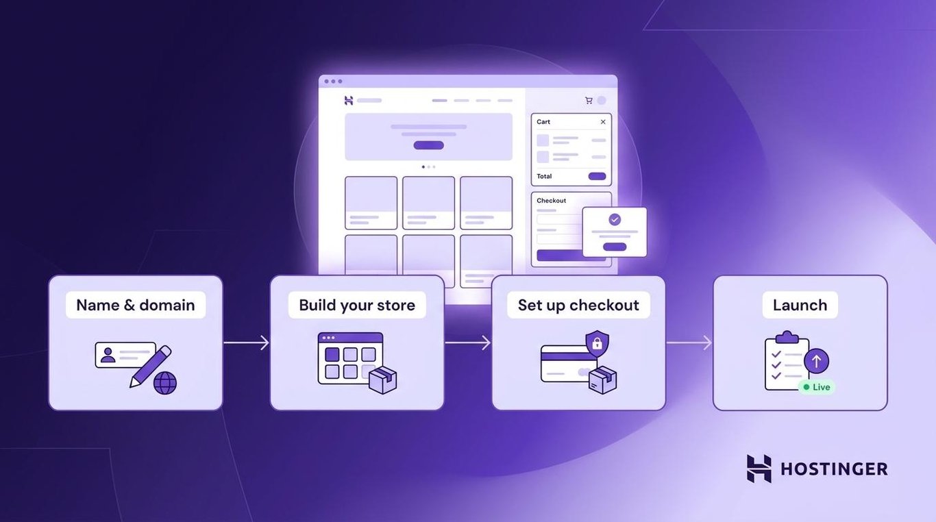 How to launch your ecommerce business - illustration