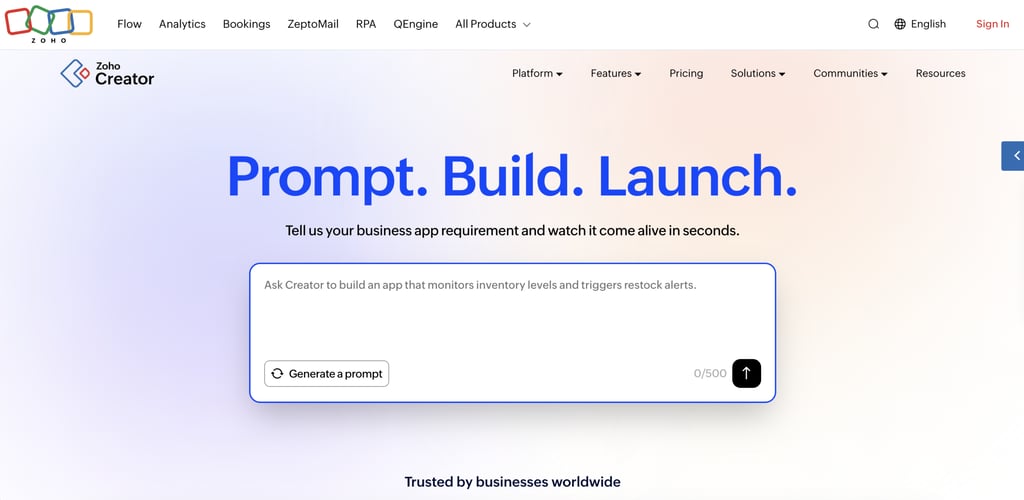 "Zoho