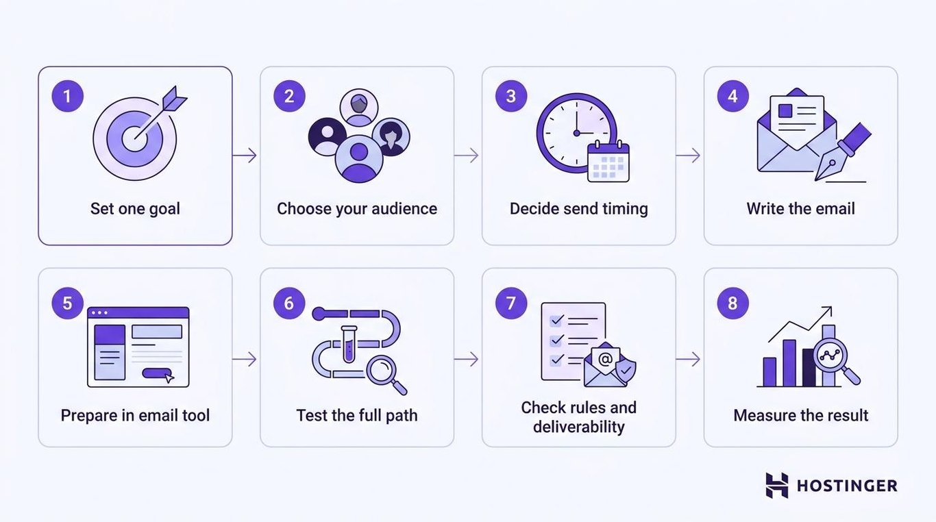 How to run direct email marketing campaign