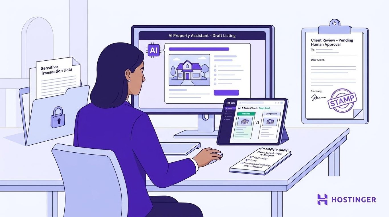 Best practices for using AI agents in real estate visual