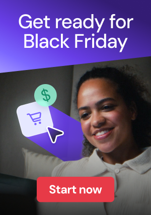Hostinger tutorials black friday side banner