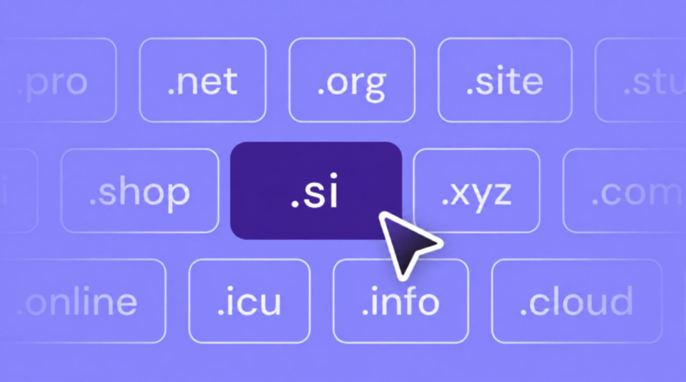 How to buy a .si domain