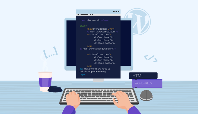 Como editar HTML no WordPress