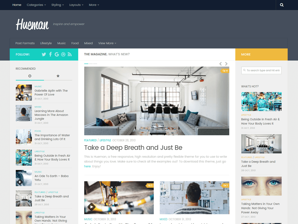 tema hueman para wordpress