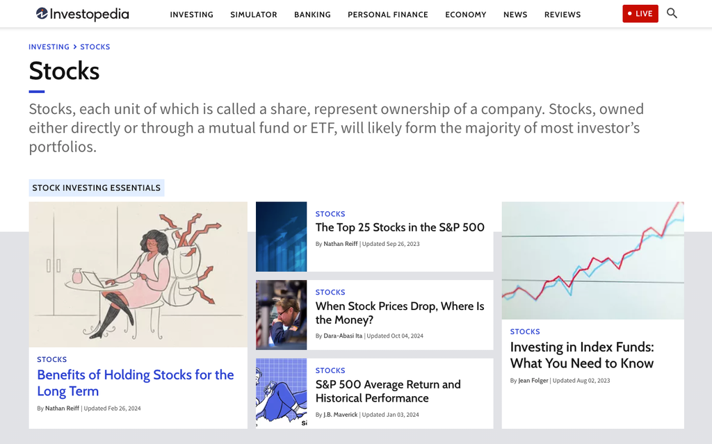 site da investopedia