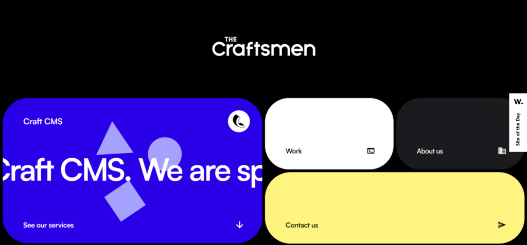 Portfólio desenvolvedor web da The Craftsmen