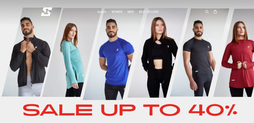 p&aacute;gina inicial da step one sportswear