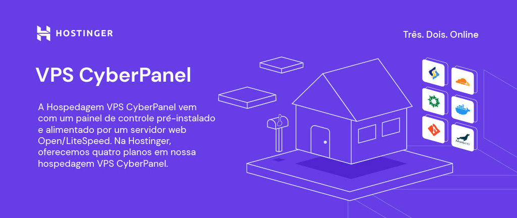descri&ccedil;&atilde;o da hospedagem vps cyberpanel da hostinger. A hospedagem cyberpanel da hostinger vem com um painel de controle pr&eacute;-instalado e alimentado por um servidor web open/litespeed.  Na Hostinger, oferecemos quatro planos de vps cyberpanel.