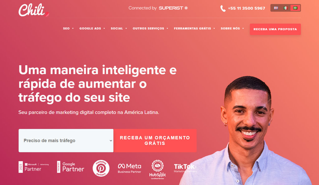 p&aacute;gina da chili