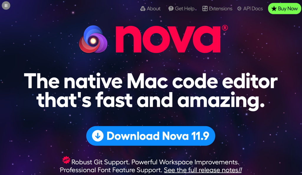 editor de c&oacute;digo nova