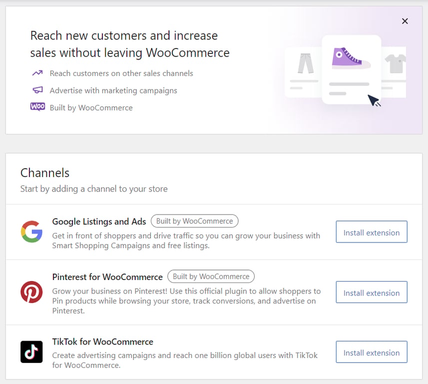 marketing no woocommerce