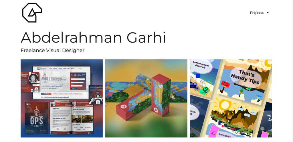 portf&oacute;lio de abdelrehman garhi